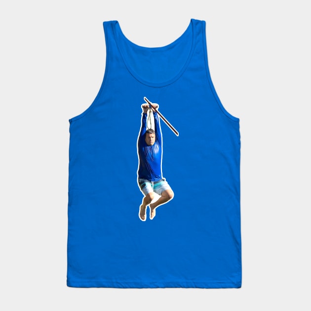 Ronnie On The Zip Line Tank Top by darklordpug